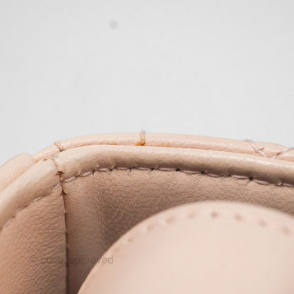 Christian Dior Lambskin My ABCDior Lady Dior Pink Gold Hardware
