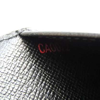 Louis Vuitton Black Leather COUVERTURE AGENDA FONCTIONNEL PM wallet accessories
