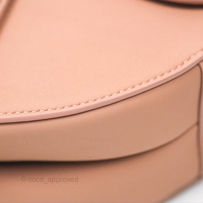 Christian Dior Saddle Bag Blush Ultramatte Calfskin