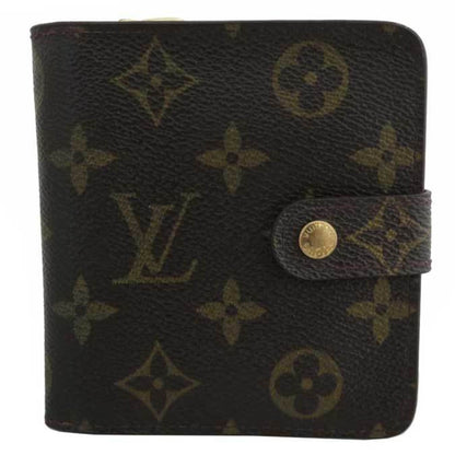 Louis Vuitton Brown Canvas Porte-monnaie wallet accessories