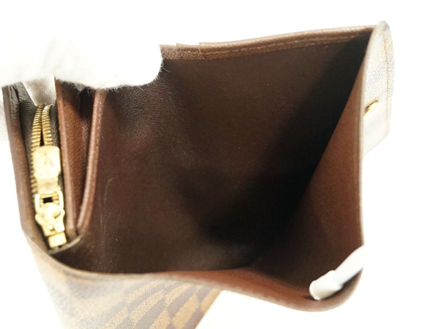 Louis Vuitton Brown Canvas Tresor wallet accessories