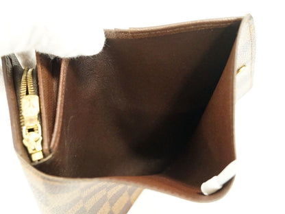 Louis Vuitton Brown Canvas Tresor wallet accessories