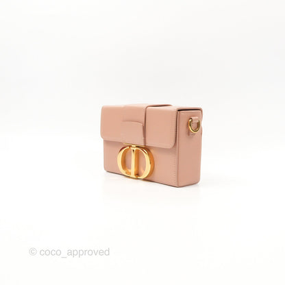 Christian Dior 30 Montaigne Beige Calfskin Box Bag