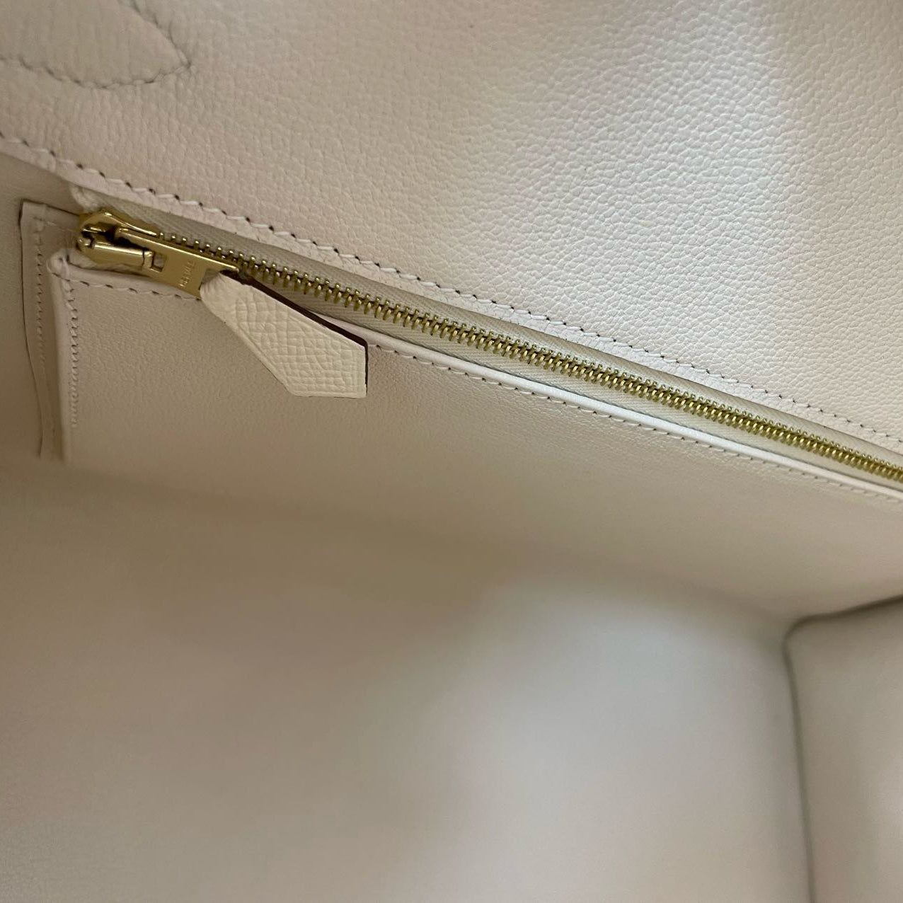 Hermes Birkin 30 Sellier Bag in Nata Epsom Leather with Gold Hardware