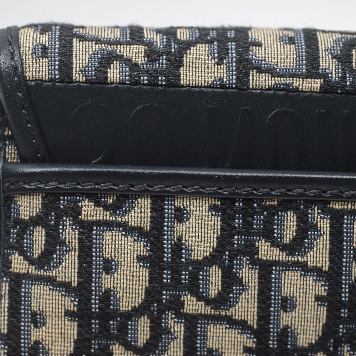 Dior Small Bobby Bag Blue Oblique Jacquard Canvas