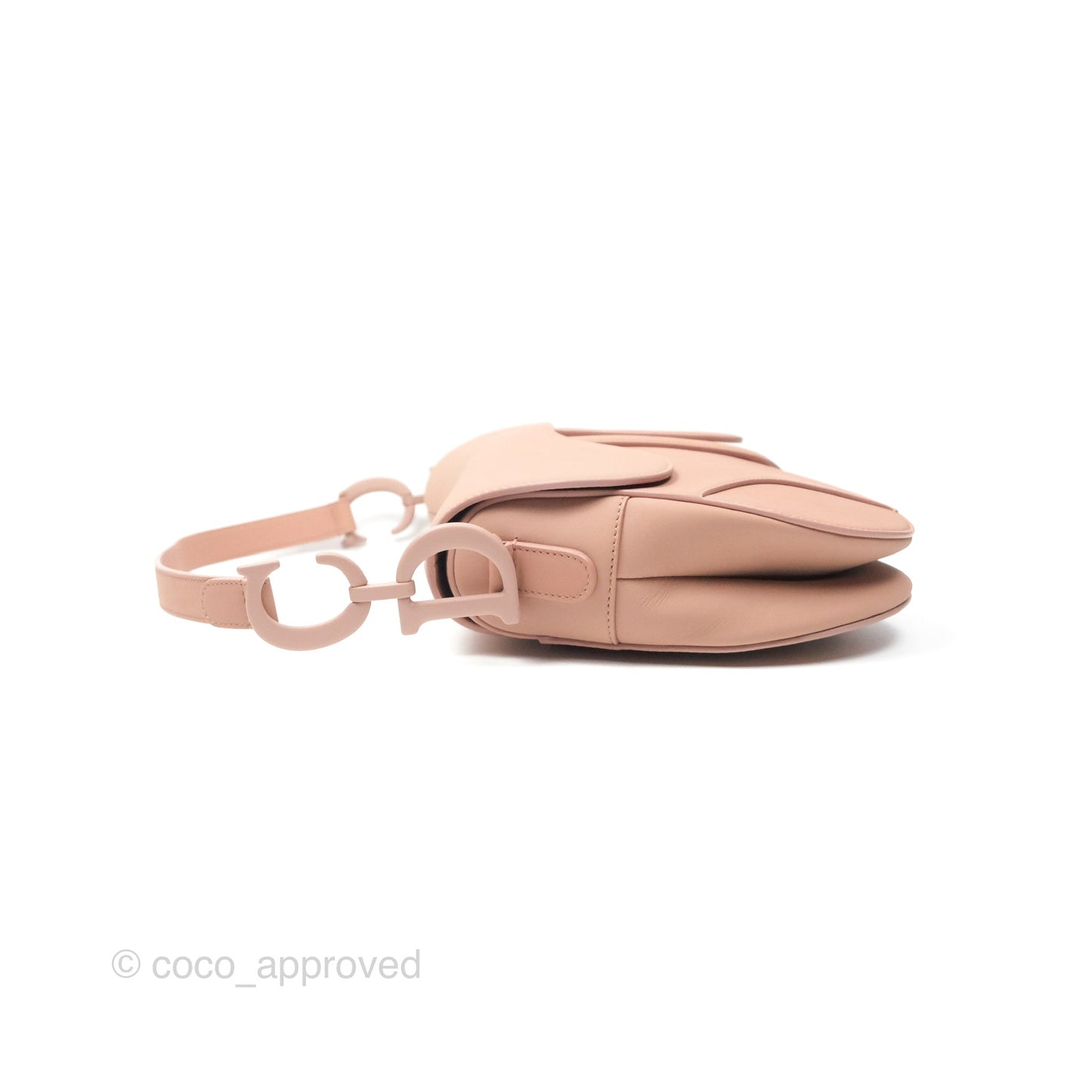 Christian Dior Saddle Bag Blush Ultramatte Calfskin
