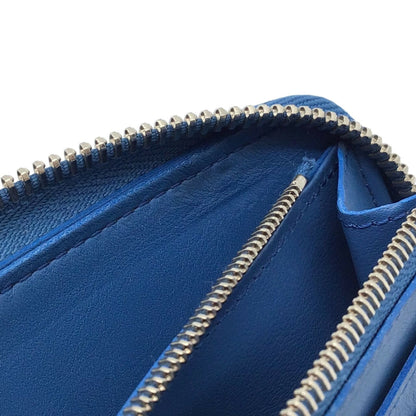 Louis Vuitton Blue Leather Portefeuille zippy wallet accessories