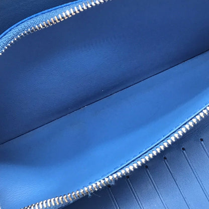 Louis Vuitton Blue Leather Portefeuille zippy wallet accessories