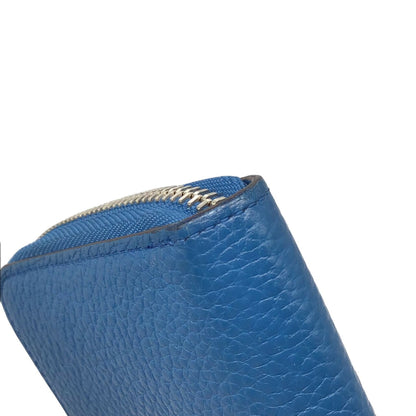 Louis Vuitton Blue Leather Portefeuille zippy wallet accessories