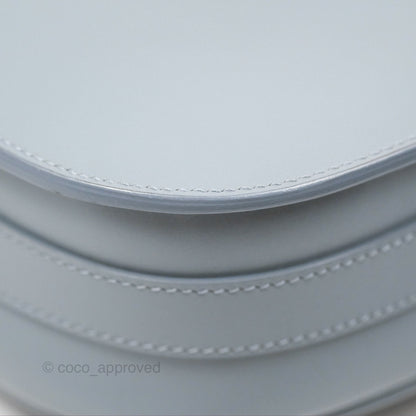 Christian Dior Medium Bobby Flap Grey Box Calfskin
