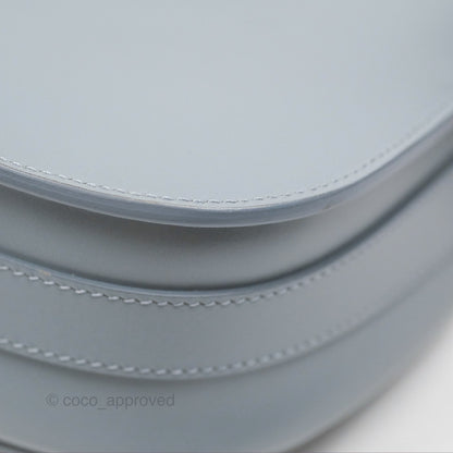 Christian Dior Medium Bobby Flap Grey Box Calfskin