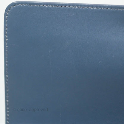 Dior 30 Montaigne Bag Blue Box Calfskin