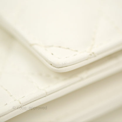 Dior Miss Dior Mini Bag Ivory White Cannage Lambskin