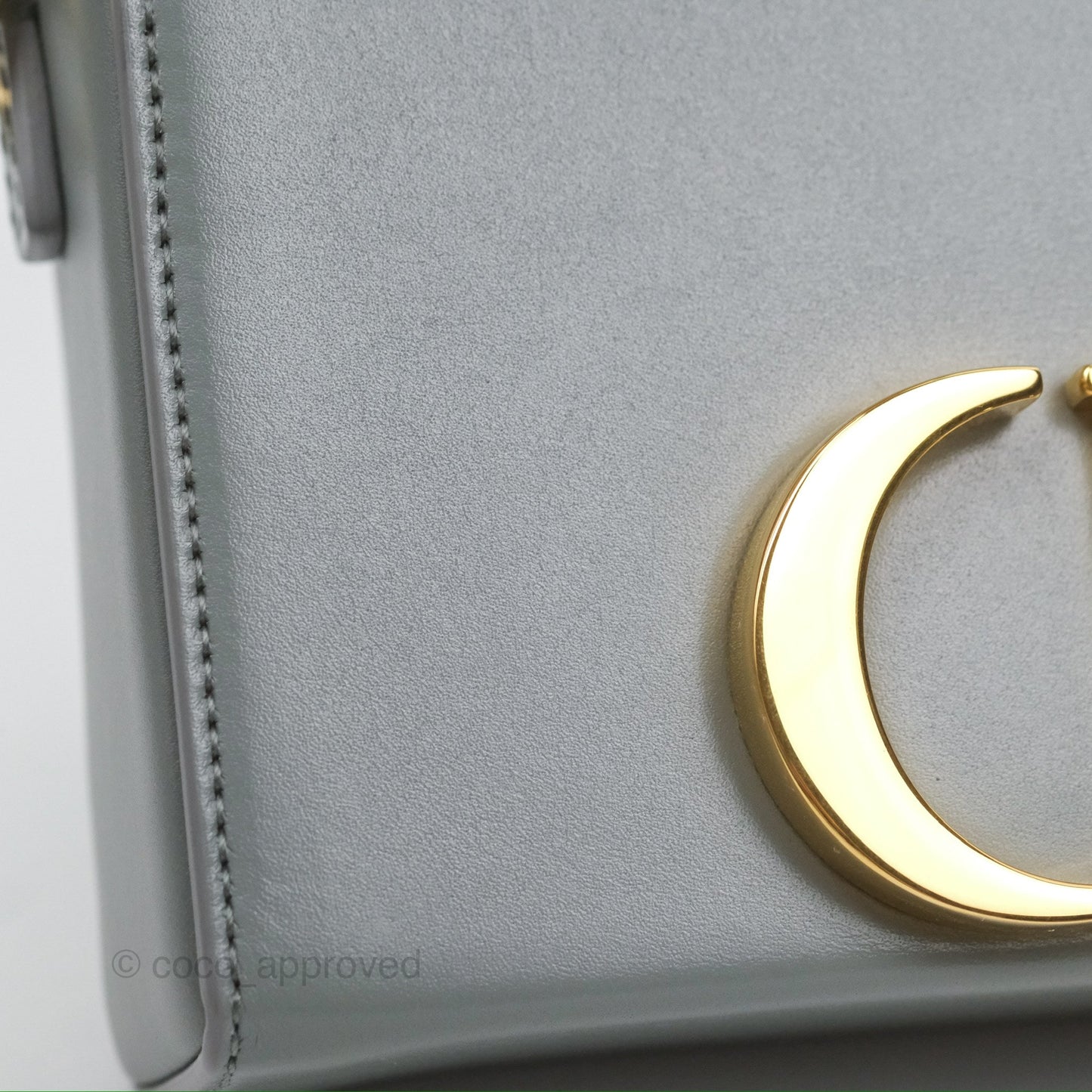 Christian Dior 30 Montaigne Box Bag Grey Calfskin