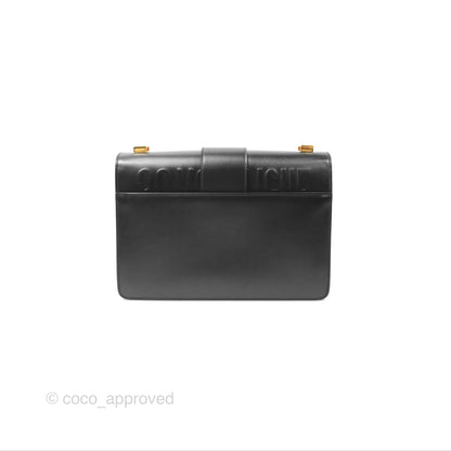 Dior 30 Montaigne Bag Black Box Calfskin