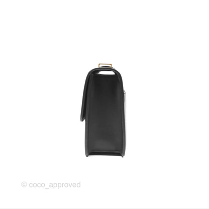 Dior 30 Montaigne Bag Black Box Calfskin