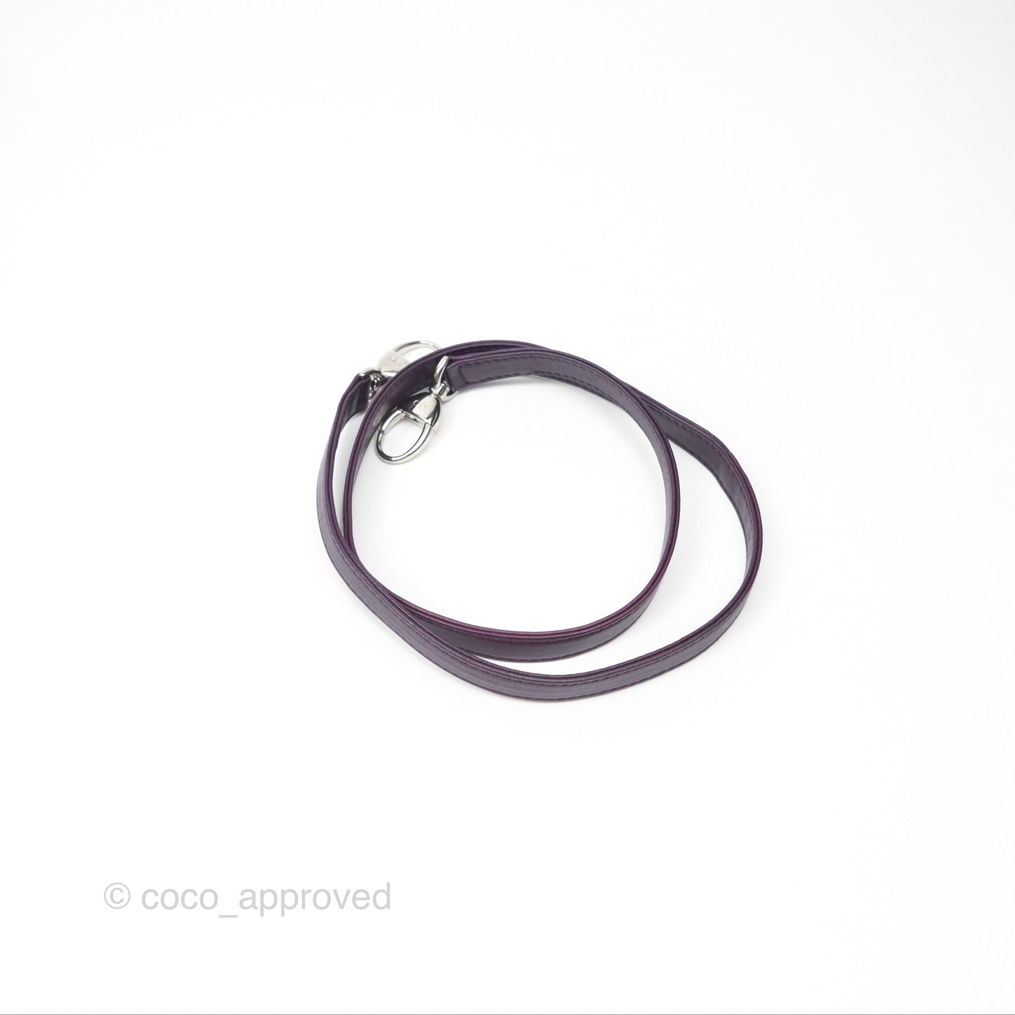 Christian Dior Medium Lady Dior Dark Purple Lambskin Silver Hardware