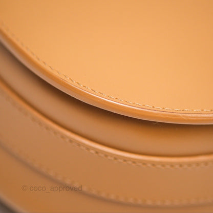 Christian Dior Medium Bobby Bag Camel Calfskin Gold Hardware