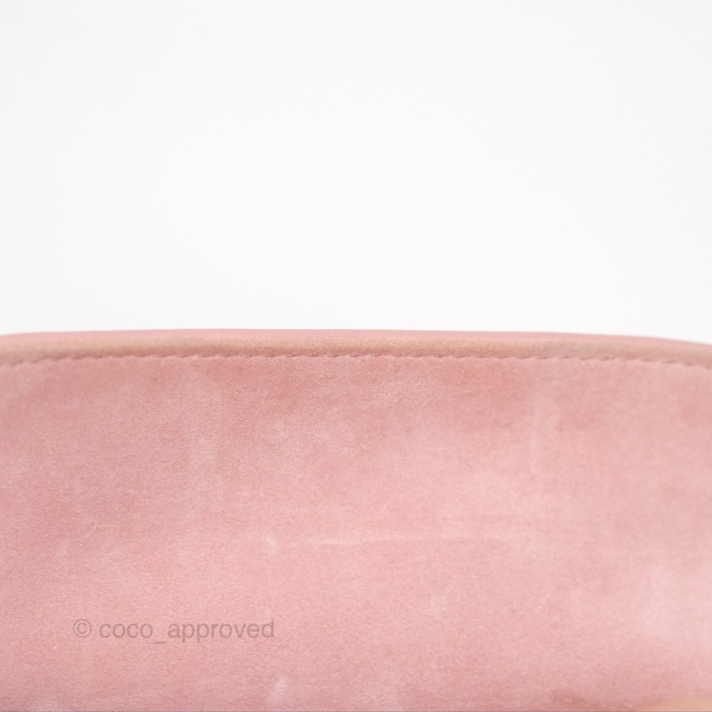 Christian Dior Lady D-Joy Micro Bag Antique Pink Lambskin Heart Quilted