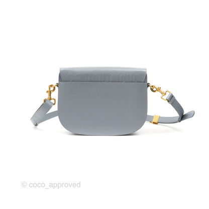 Christian Dior Medium Bobby Flap Grey Box Calfskin