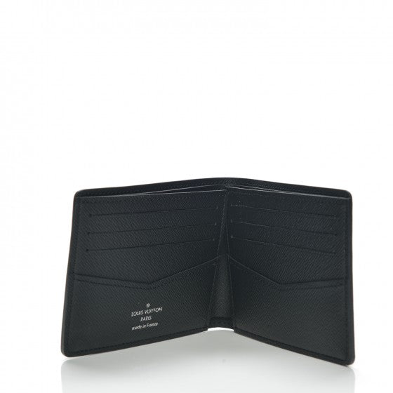 Louis Vuitton Damier Graphite Blue Rope Slender Wallet