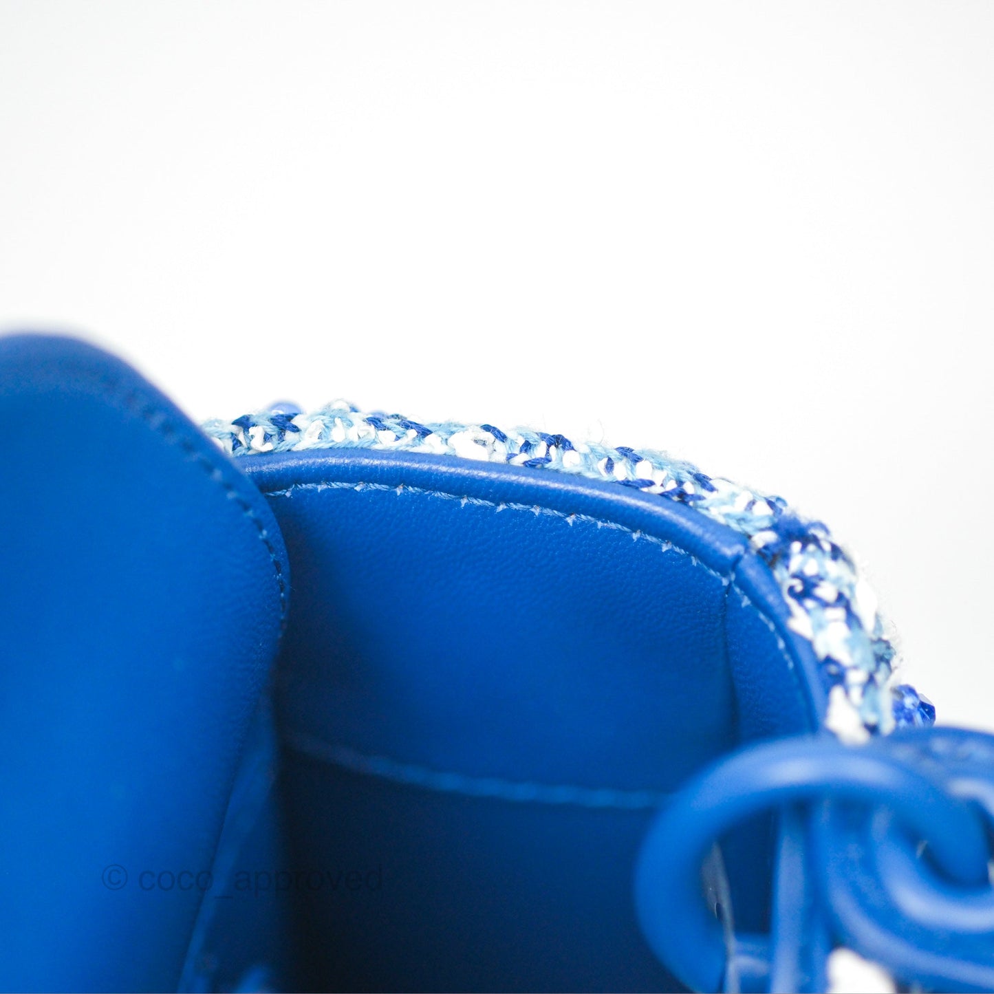 Dior Art Mini Lady Dior Beaded Blue "Chong Hyun Ha" Collaboration
