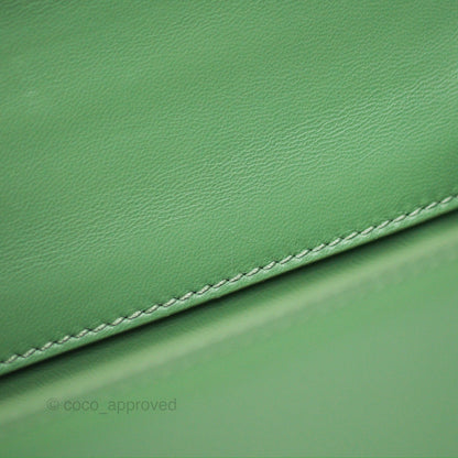 Dior Micro 30 Montaigne Flap Bag Mint Green Smooth Calfskin