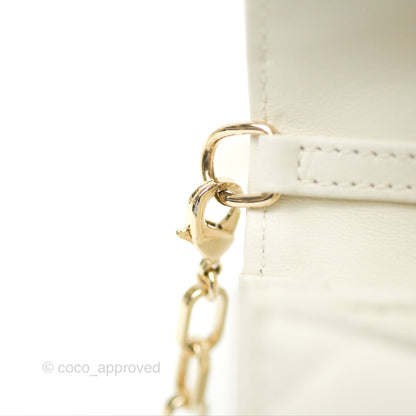 Dior Miss Dior Mini Bag Ivory White Cannage Lambskin