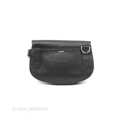 Dior Men's Saddle Bag Black Calfskin