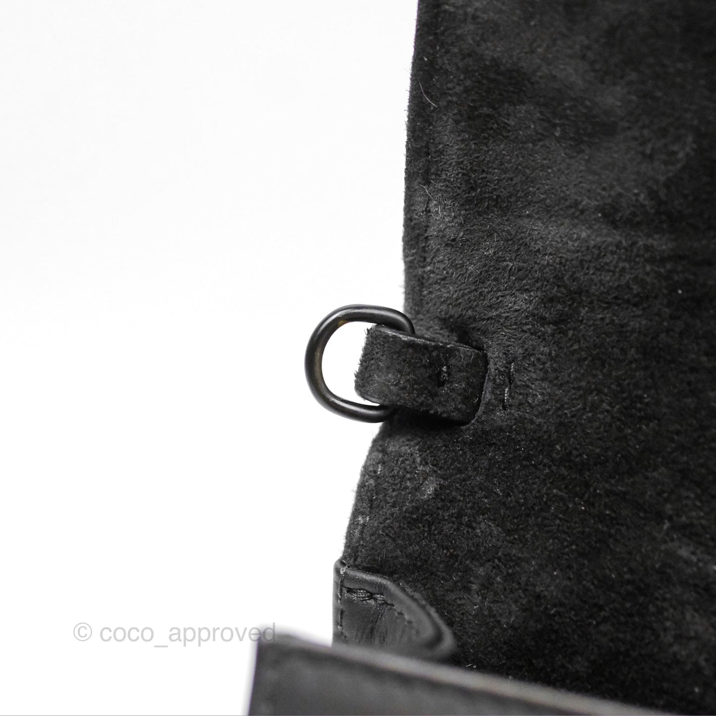 Christian Dior Lady Dior Small Clutch with Chain Lambskin So Black