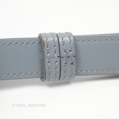 Christian Dior Medium Bobby Flap Grey Box Calfskin