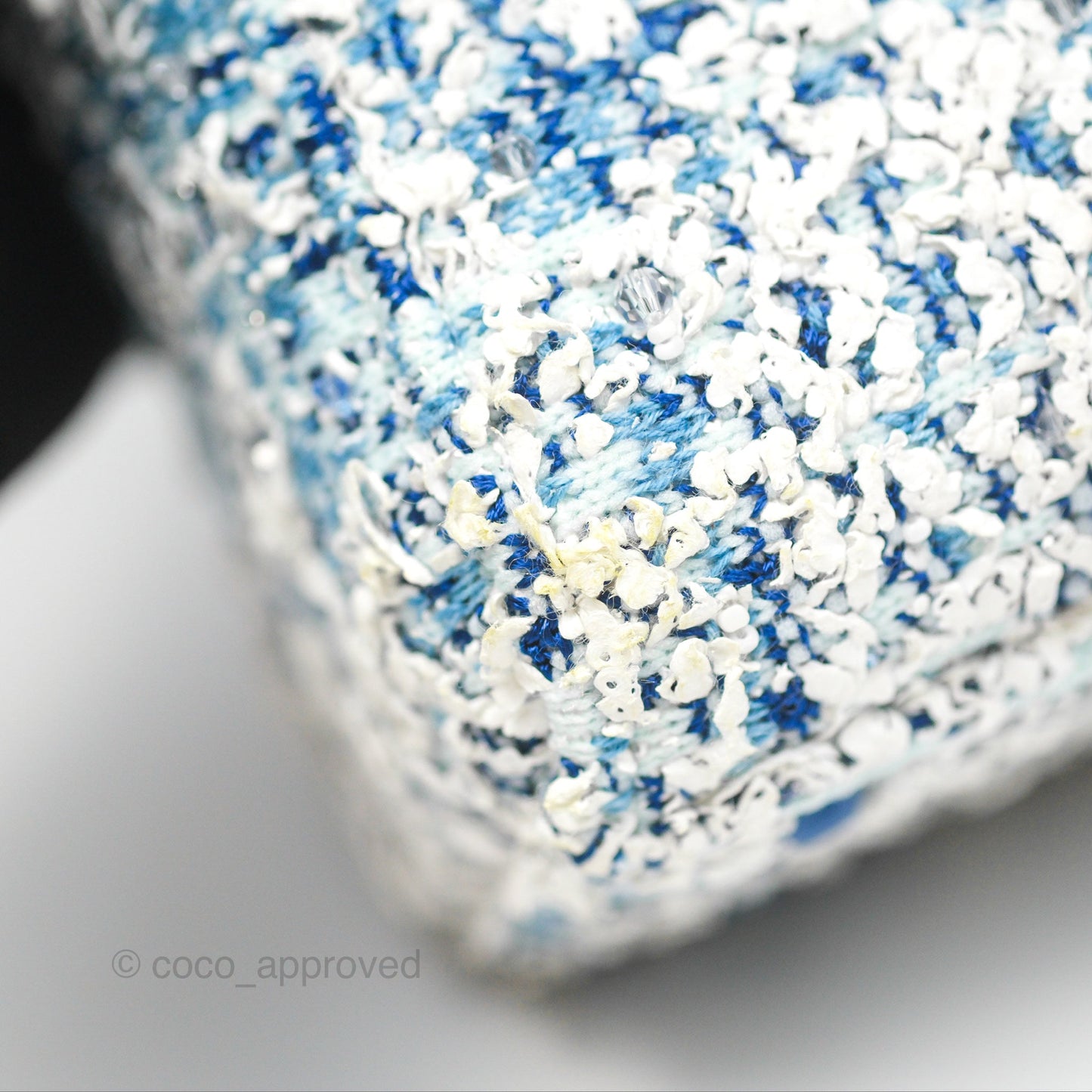 Dior Art Mini Lady Dior Beaded Blue "Chong Hyun Ha" Collaboration