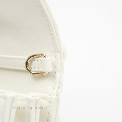 Dior Miss Dior Mini Bag White Cannage Lambskin
