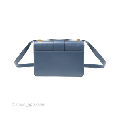 Dior 30 Montaigne Bag Blue Box Calfskin