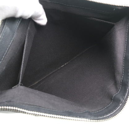 BALENCIAGA business bag 37373 Calfskin black Clutch bag Navy clip M unisex(Unisex)