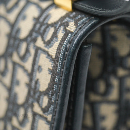 Dior 30 Montaigne Bag Navy Dior Oblique Jacquard