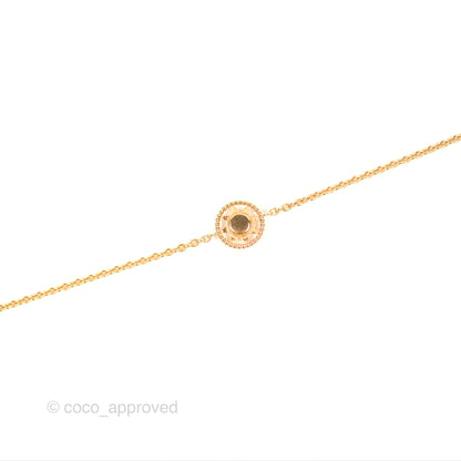 Dior Mini Rose Des Vents Bracelet Diamonds Gold