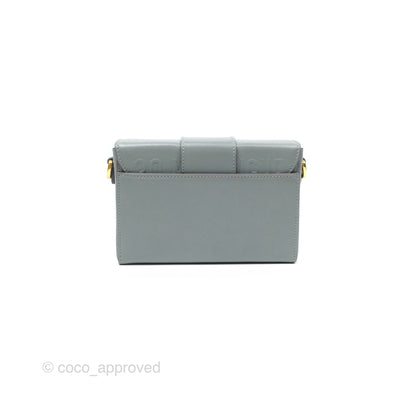 Christian Dior 30 Montaigne Box Bag Grey Calfskin