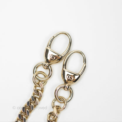 Christian Dior Mini Lady Dior Opaline Gray Pearlescent Cannage Lambskin