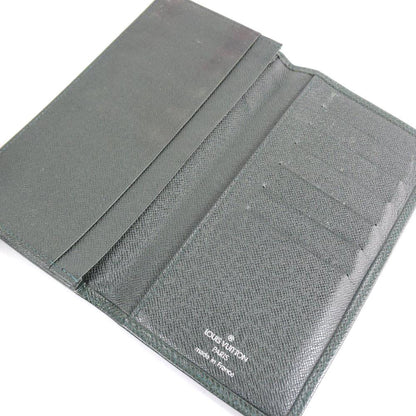 Louis Vuitton Black Leather Porte carte credit Pression wallet accessories