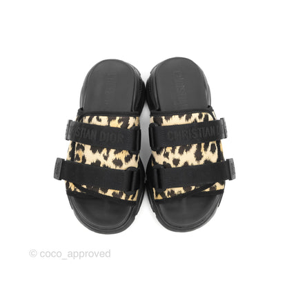 Christian Dior D-Wander Slide Beige Multicolor Mizza Printed