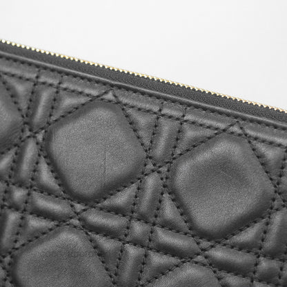 Christian Dior Small Dior Toujours Bag Black Macrocannage Calfskin