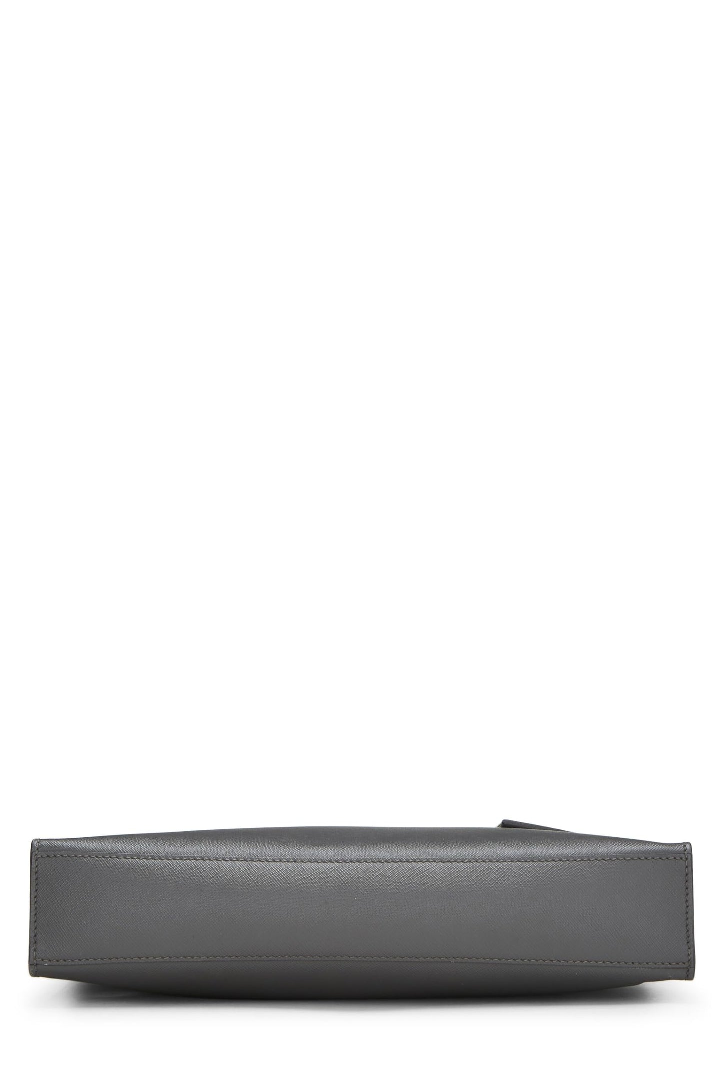 Prada,  Grey Saffiano Tote, Grey