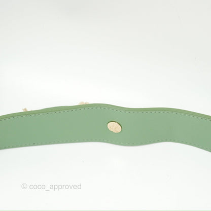 Christian Dior My ABCDior Lady Dior Avocado Green Lambskin Gold Hardware