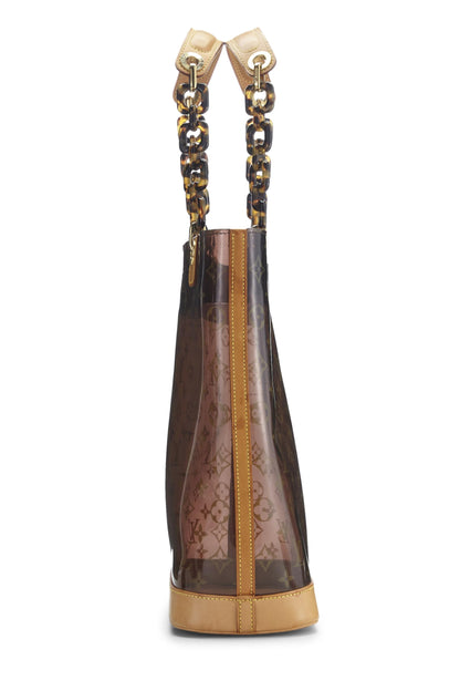 Louis Vuitton,  Monogram Ambre Vinyl Cabas MM, Brown