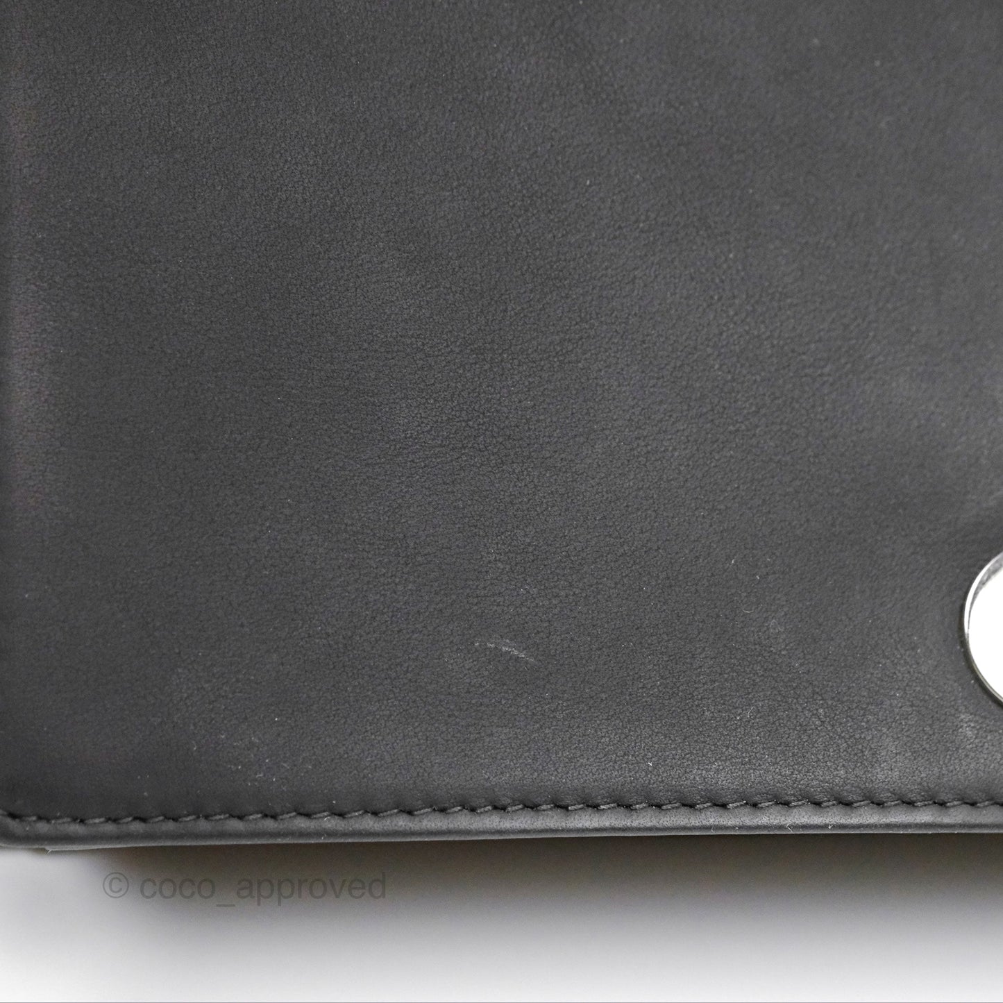 Christian Dior Lady Dior Small Clutch with Chain Lambskin So Black