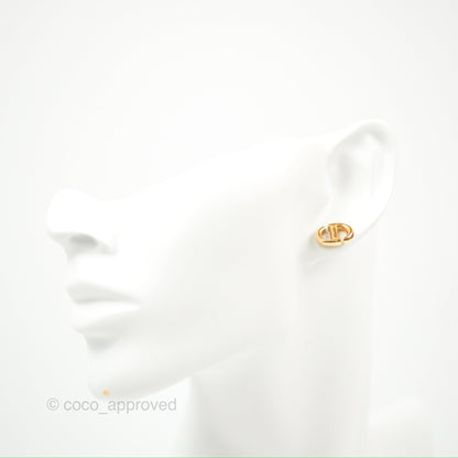 Dior CD Earrings Gold Tone