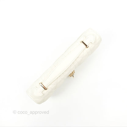 Dior Miss Dior Mini Bag White Cannage Lambskin
