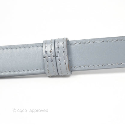 Christian Dior Medium Bobby Flap Grey Box Calfskin