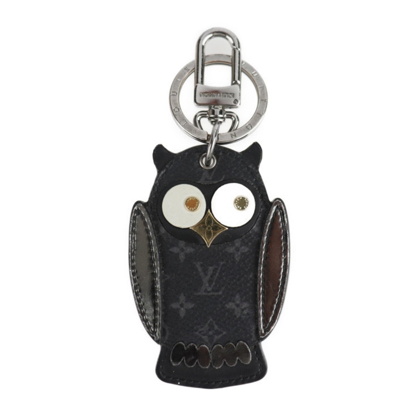 Louis Vuitton Black Metal Bijoux de sac chaine et porte cles wallet accessories